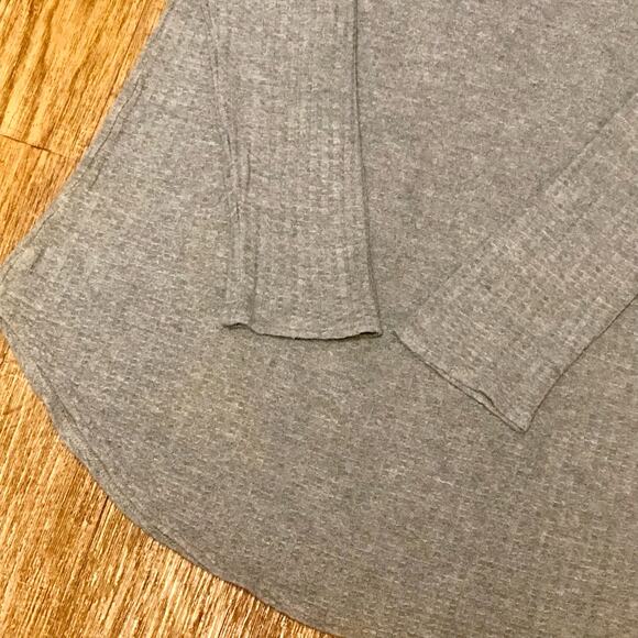 Revolve Chaser Gray Textured Waffle Knit Pullover Sweater Size XL - Picture 4 of 11